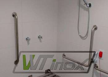 Banco de apoio em aço inox para banheiro preço Banco de apoio em aço inox para banheiro preço