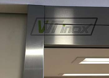 Batente em aço inox Batente em aço inox