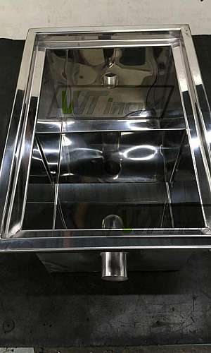 Caixa de Gordura Aço Inox Caixa de Gordura Aço Inox