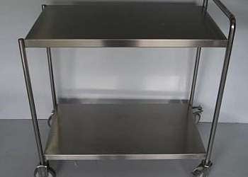 Carrinho em aço inox Carrinho em aço inox