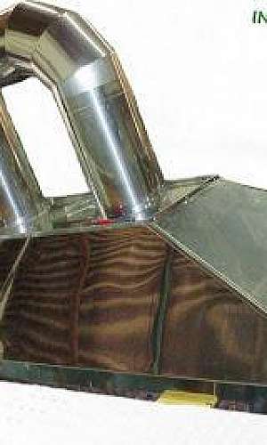 Coifa de aço inox Coifa de aço inox