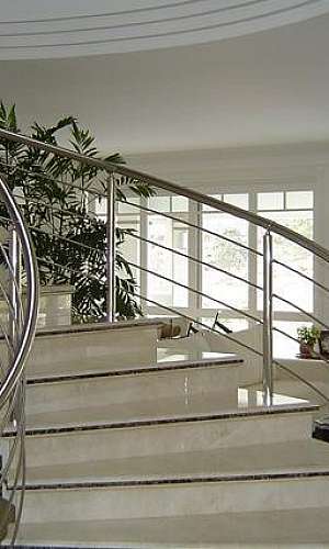 Corrimão de aço inox Corrimão de aço inox