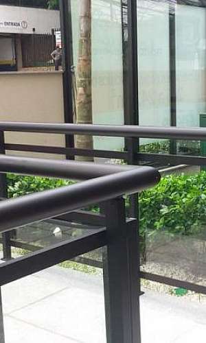 Corrimão de escada de inox Corrimão de escada de inox