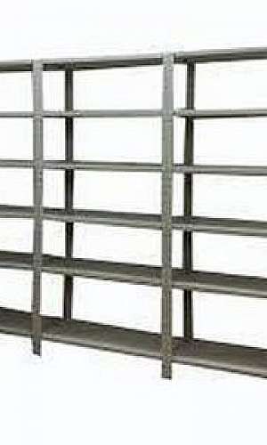 estante com prateleiras de aço estante com prateleiras de aço