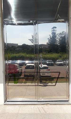 Porta de Aço Inox Porta de Aço Inox