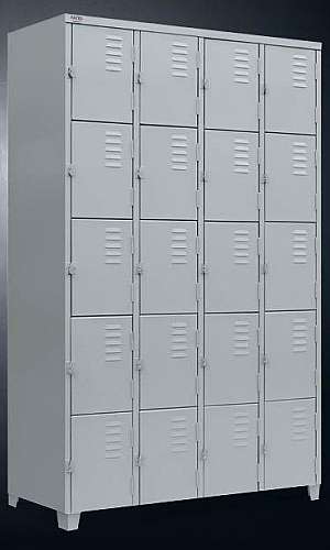 Roupeiro de aço 20 portas com chave Roupeiro de aço 20 portas com chave